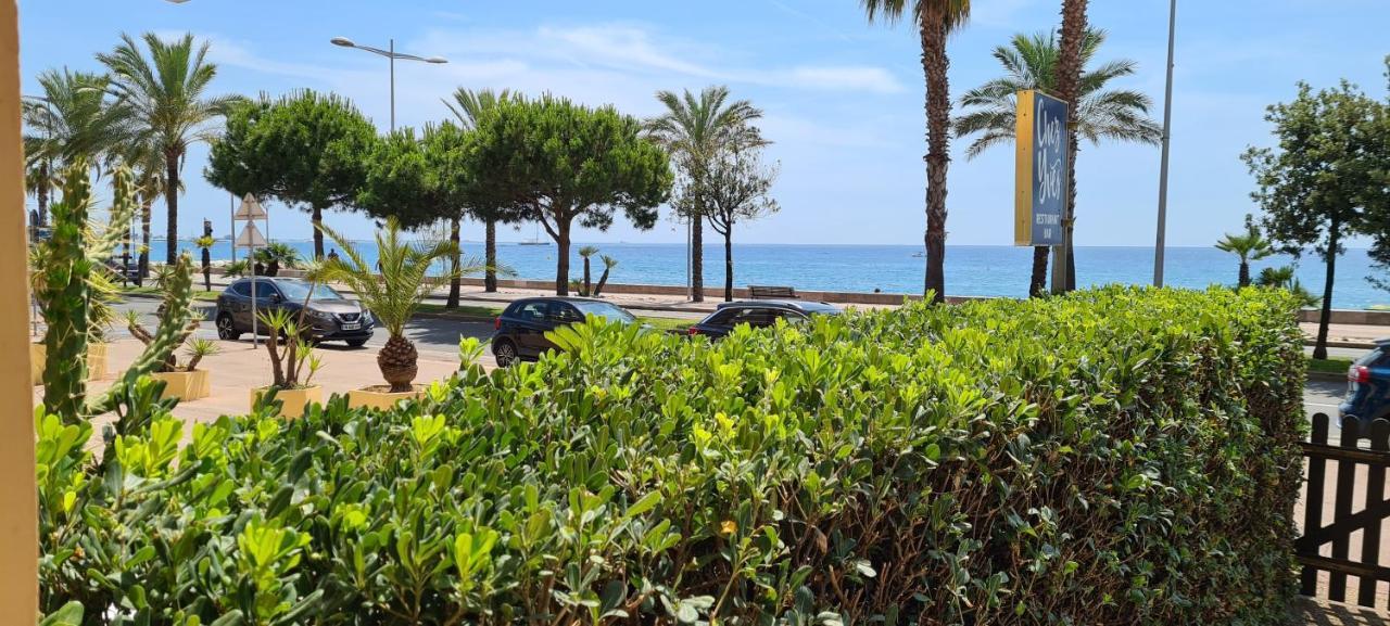 Studio De La Plage - Mer, Terrasse Et Garage Cagnes-sur-Mer Exterior foto