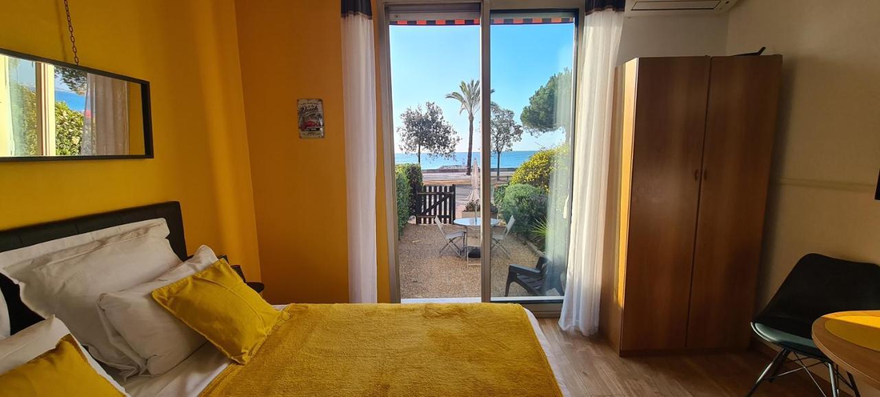 Studio De La Plage - Mer, Terrasse Et Garage Cagnes-sur-Mer Exterior foto